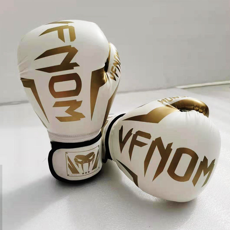 Premium Boxing Gloves – High Quality Muay Thai, Sanda & Taekwondo Fighting Gloves for Kids & Adults, Durable PU Leather,