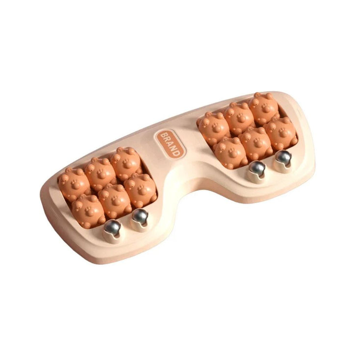 Premium Dual Foot Massager Roller for Plantar Fasciitis Relief, Deep Heel & Arch Pain, Stress Relief & Relaxation, Portable 