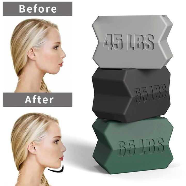 Premium Jawline Exerciser – Silicone Masseter Muscle Trainer for Facial Toner & Chin Lifting – Cheek & Jawline Fitness