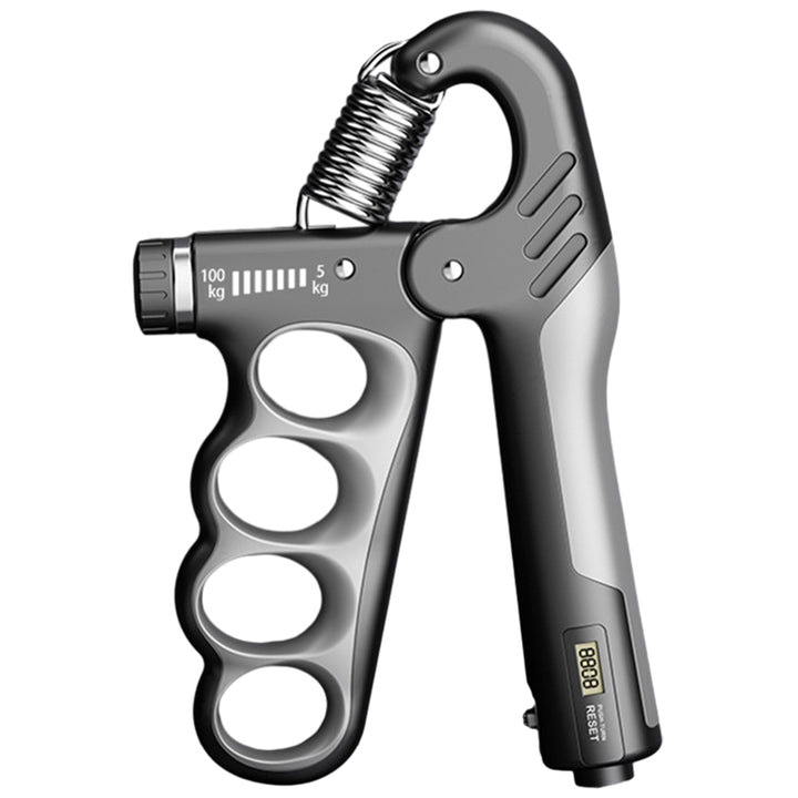 Premium Adjustable 5-100KG Grip Strength Trainer with Counter – Hand Gripper for Muscle Building, Wrist Expander & Fitness