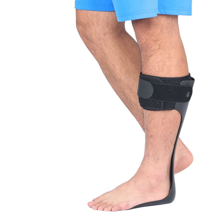 Premium AFO Drop Foot Brace Orthosis - Lightweight Ankle Support Stabilizer for Men and Women, Comfort Fit for Foot Drop, 