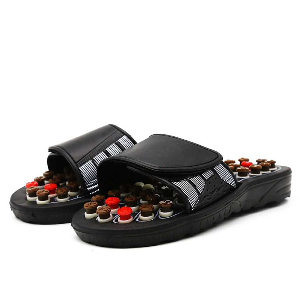 Premium Foot Massage Slippers for Reflexology and Moxibustion – Comfortable Walking Shoes for Pain Relief and Relaxation, 