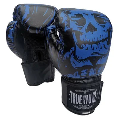 Premium PU Leather Boxing Gloves – Durable Training Gloves for Professional Fitness, Sparring, and Sandbag Work, Available in