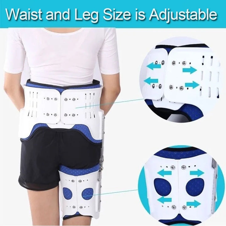 Premium Hip Stabiliser Support Brace for Sciatic Nerve Pain Relief | Adjustable Hip Abduction Orthosis | Soft & Comfortable
