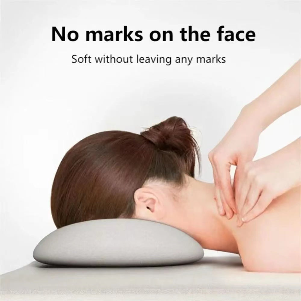 Premium Face Down Pillow – Memory Foam Prone Pillow for Comfortable Resting & Massage – Ergonomic Headrest for Beauty Salons 