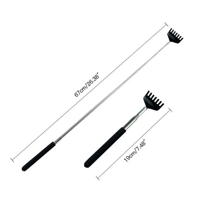 Premium Back Extendable Scratcher - Telescopic Body Massage Claw for Muscle Relaxation, Anti-Itch Relief, and Retractable 