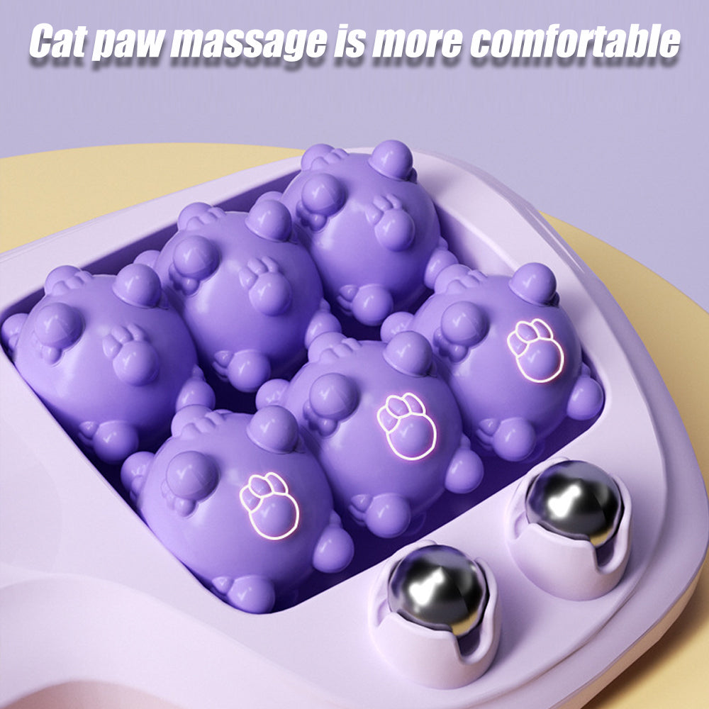 Premium Dual Foot Massager Roller for Plantar Fasciitis Relief, Deep Heel & Arch Pain, Stress Relief & Relaxation, Portable 
