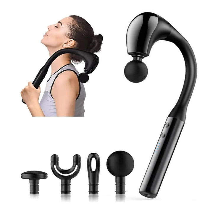 Premium Percussion Massage Hammer – Powerful Muscle Relief Gun for Neck, Back, Shoulder, and Leg Pain – Deep Tissue Massager