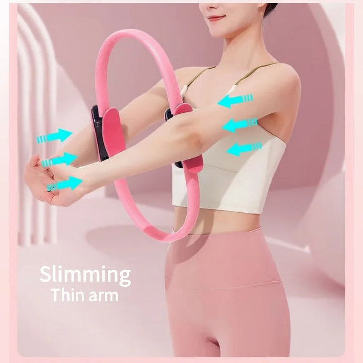 Premium Pilates Fitness Ring – Home Gym Equipment for Strength & Toning – Ideal for Resistance Training, Body Sculpting, and