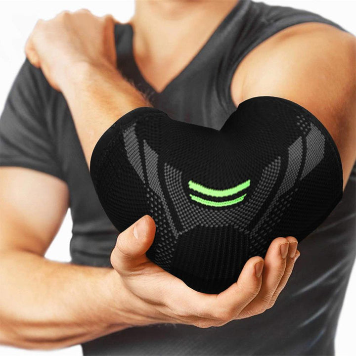 Premium Elbow Support Brace for Sports, Tennis, Golf & Basketball - Elastic Compression Sleeve, Anti-Slip Design for Elbow 