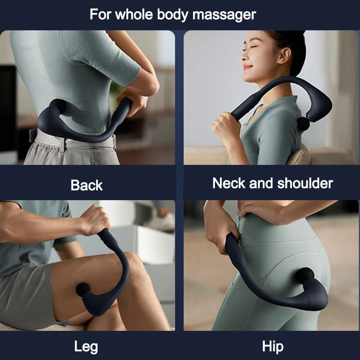 Premium Percussion Massage Hammer – Powerful Muscle Relief Gun for Neck, Back, Shoulder, and Leg Pain – Deep Tissue Massager