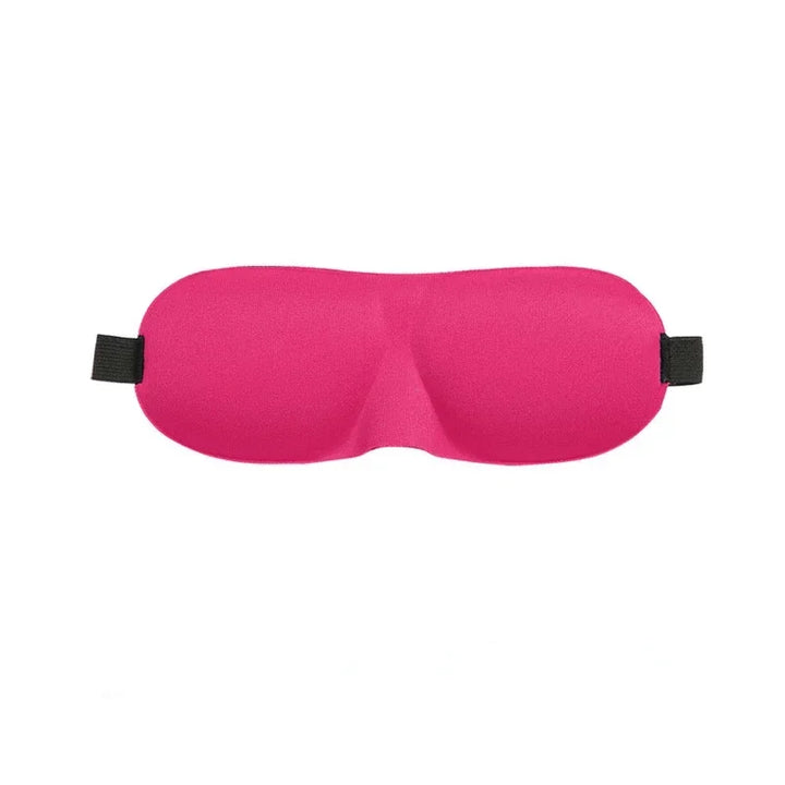 Premium 3D Sleeping Eye Mask for Travel, Padded Soft Blindfold Cover, Eye Relaxation Patch, Comfortable Sleep Aid, Adjustable