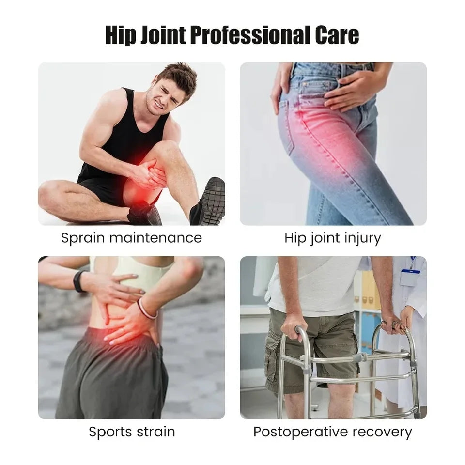Premium Hip Stabiliser Support Brace for Sciatic Nerve Pain Relief | Adjustable Hip Abduction Orthosis | Soft & Comfortable