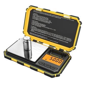 Premium Digital Pocket Scale – 200g Capacity, 0.01g Precision, Multi-Unit Conversion, Calibration Weight Included for Food, 