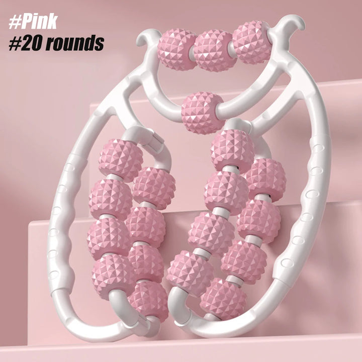 Premium Cellulite Massager Roller - Deep Tissue Foam Roller for Legs, Arms, Neck, Thighs, and Calves - Pain Relief &