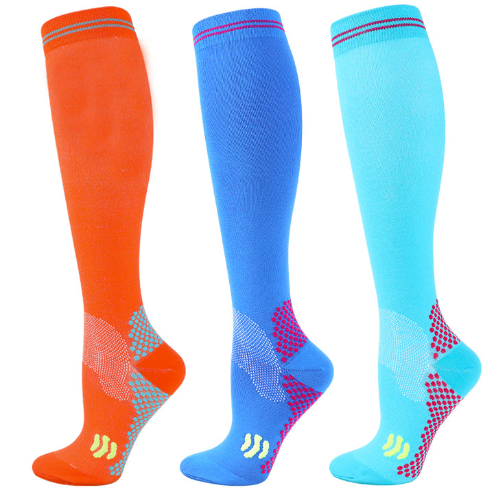 Premium Compression Socks for Men & Women – 20-30 mmHg Support for Varicose Veins, Running, Cycling, Football, Soccer – 