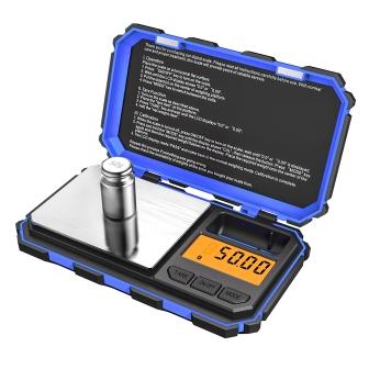 Premium Digital Pocket Scale – 200g Capacity, 0.01g Precision, Multi-Unit Conversion, Calibration Weight Included for Food, 