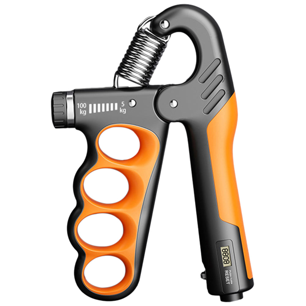 Premium Adjustable 5-100KG Grip Strength Trainer with Counter – Hand Gripper for Muscle Building, Wrist Expander & Fitness