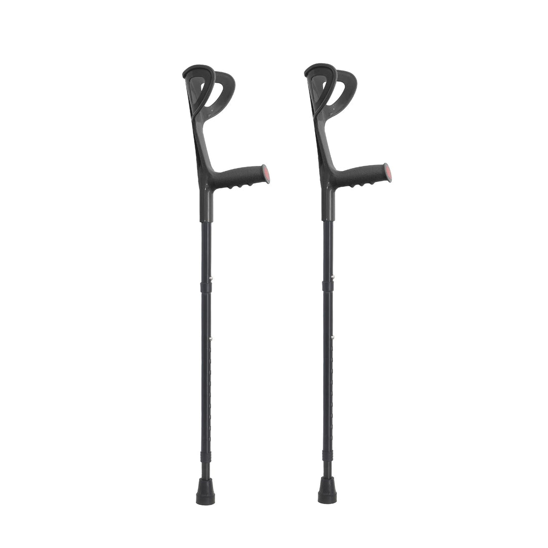 Premium Collapsible Telescopic Cane with LED Light & Alarm – Adjustable Elder Walking Stick with 4-Feet Base for Stability, 