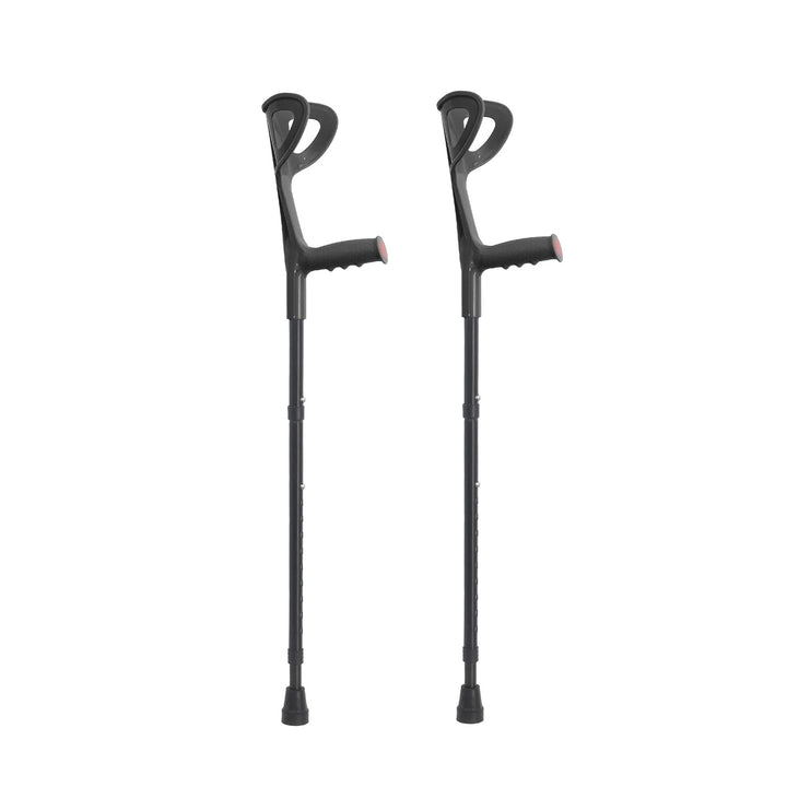 Premium Collapsible Telescopic Cane with LED Light & Alarm – Adjustable Elder Walking Stick with 4-Feet Base for Stability, 