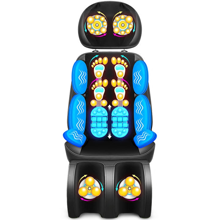 Premium Electric Full Body Massage Chair with Infrared Heating, Deep Kneading, Vibration, and Shiatsu for Neck, Back, Waist,
