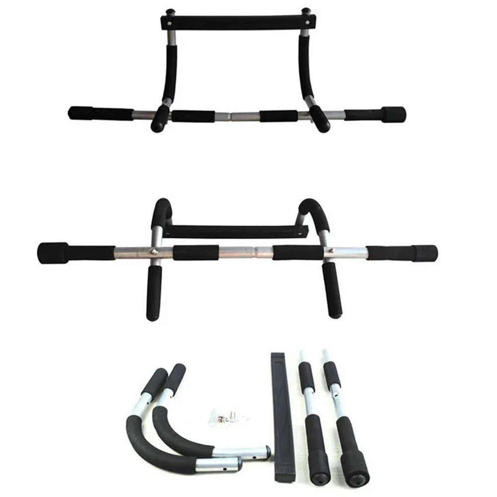 Premium Door Pull-up Bar – No Drilling, Steel Multi-Grip Workout Bar for Home Gym, Chin-up & Strength Training, Padded 