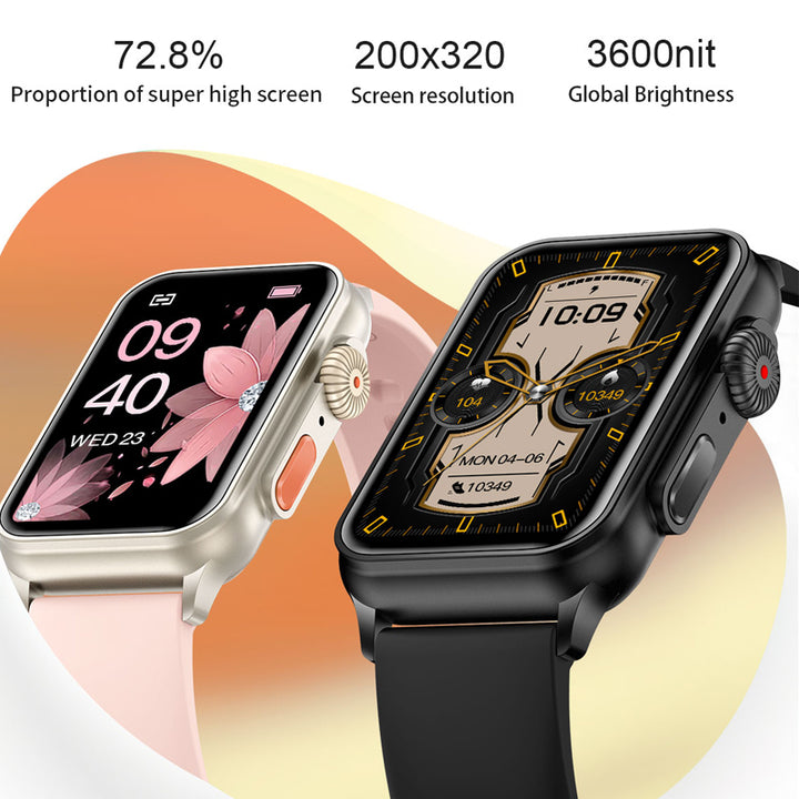 Premium Smartwatch for Women & Men – Heart Rate Monitoring, IP67 Waterproof, 20+ Sports Modes, Blood Pressure, Sleep Tracker,