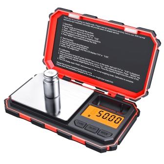Premium Digital Pocket Scale – 200g Capacity, 0.01g Precision, Multi-Unit Conversion, Calibration Weight Included for Food, 