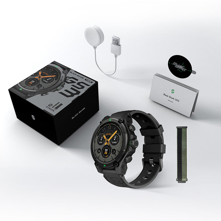 Premium Smartwatch for Men & Women – 1.43" AMOLED Display, GPS, 100+ Sports Modes, 21 Days Battery Life, 5ATM Waterproof, 