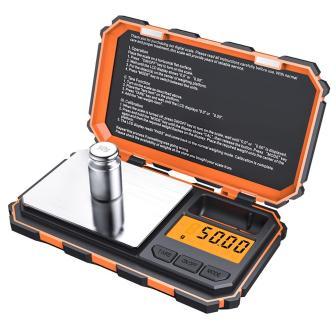 Premium Digital Pocket Scale – 200g Capacity, 0.01g Precision, Multi-Unit Conversion, Calibration Weight Included for Food, 