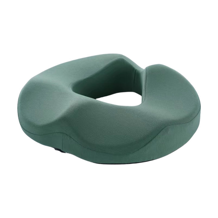 Premium Memory Foam Donut Seat Cushion – Tailbone, Hemorrhoid, Sciatica, and Bed Sore Relief for Office, Travel, or Home Use 