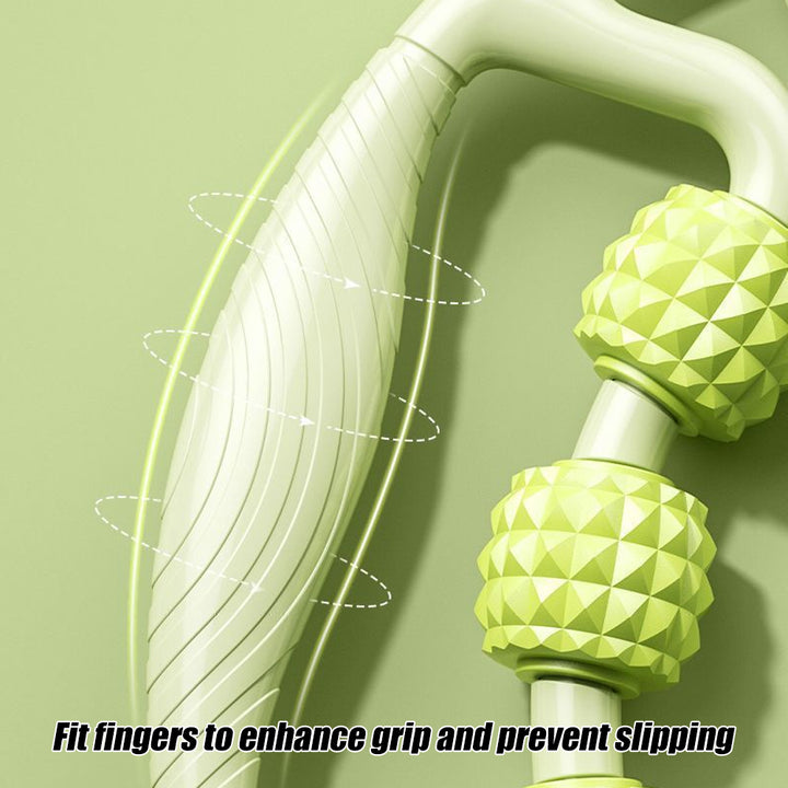 Premium Cellulite Massager Roller - Deep Tissue Foam Roller for Legs, Arms, Neck, Thighs, and Calves - Pain Relief &