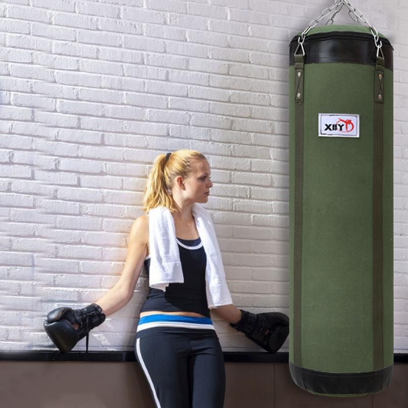 Premium PVC Boxing Sandbag – Durable Hanging Punching Bag for Indoor & Outdoor Training – Oxford Cloth & Sponge Material – 