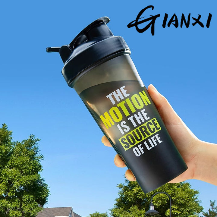 Premium Sports Shaker Cup – Large Capacity Leak-Proof Fitness Water Bottle – Portable, Thickened, Graduated Design for Gym, 