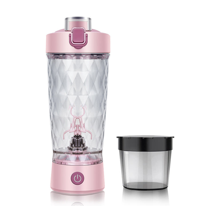 Premium 650ML Electric Protein Shaker Bottle – Automatic Mixing Cup with 7500RPM Motor – USB Rechargeable Blender for Smooth 
