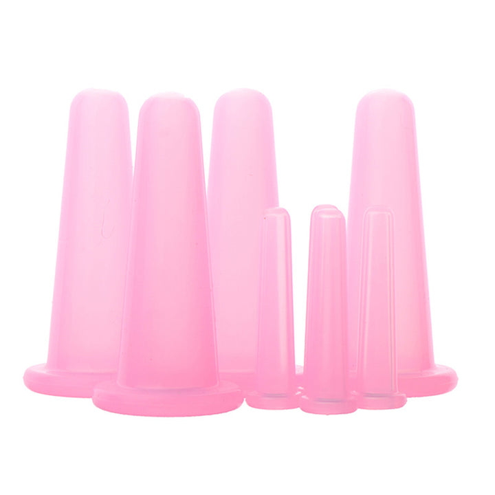 High Quality Silicone Cupping Set for Face – Health Care Facial Lifting Massage Cups, Mini Eye Vacuum Cans, Safe and Durable,