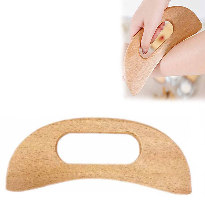 Premium Wooden Therapy Massage Tools – Complete Set for Body Shaping, Anti-Cellulite, Lymphatic Drainage, and Waist Sculpting, Ergonomic Design for Professional and Home Use