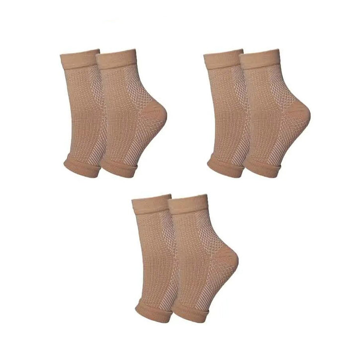 Premium Ankle Support Compression Sleeves – Breathable Sports Brace for Men & Women, Running & Outdoor Protection, 1/3/5 Pairs, Adjustable Fit, Comfortable Support