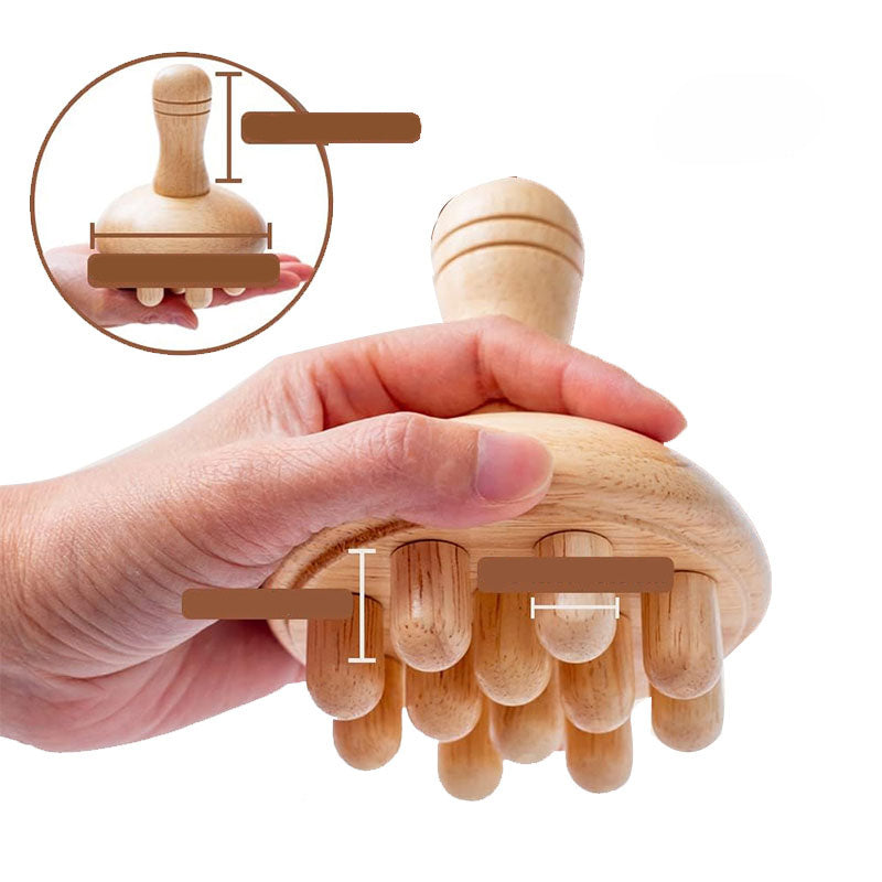 Premium Wooden Therapy Massage Tools – Complete Set for Body Shaping, Anti-Cellulite, Lymphatic Drainage, and Waist Sculpting, Ergonomic Design for Professional and Home Use