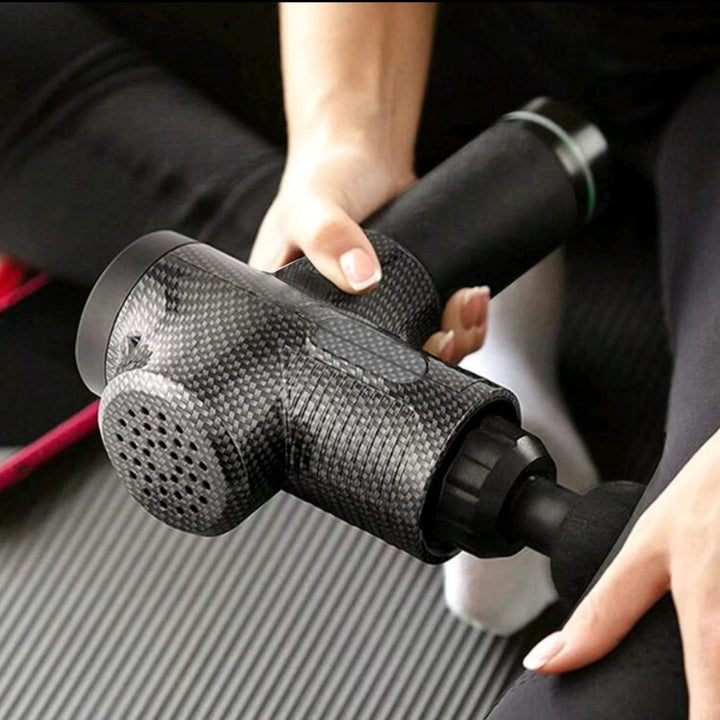 Premium 30-Level Massage Gun – Deep Tissue Muscle Relaxation for Body and Neck, Electric Fitness Equipment with Noise 