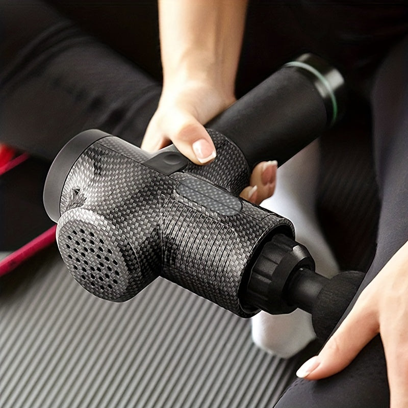 Premium 30-Level Massage Gun – Deep Tissue Muscle Relaxation for Body and Neck, Electric Fitness Equipment with Noise 