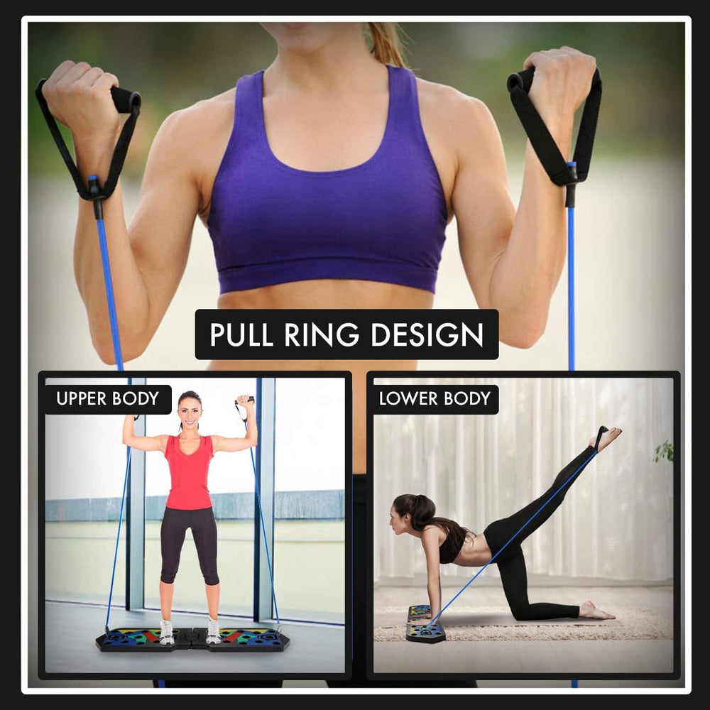 Premium Push-up Board Set – Portable Multifunctional Fitness Equipment for Chest, Abs, Arms & Back Training, Foldable, 