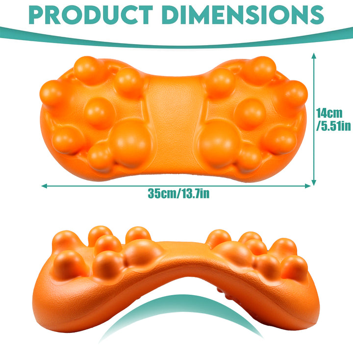 High Quality Sciatica Massager Deep Tissue Tool for Lower Back & Butt - 14 Trigger Points Myofascial Release for Hip, 