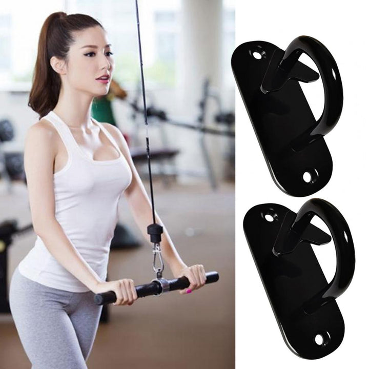 Premium Battle Rope Anchor Kit – Heavy Duty Ti Steel Wall Mount for Resistance Bands & Fitness Accessories – Anti-Rust, 