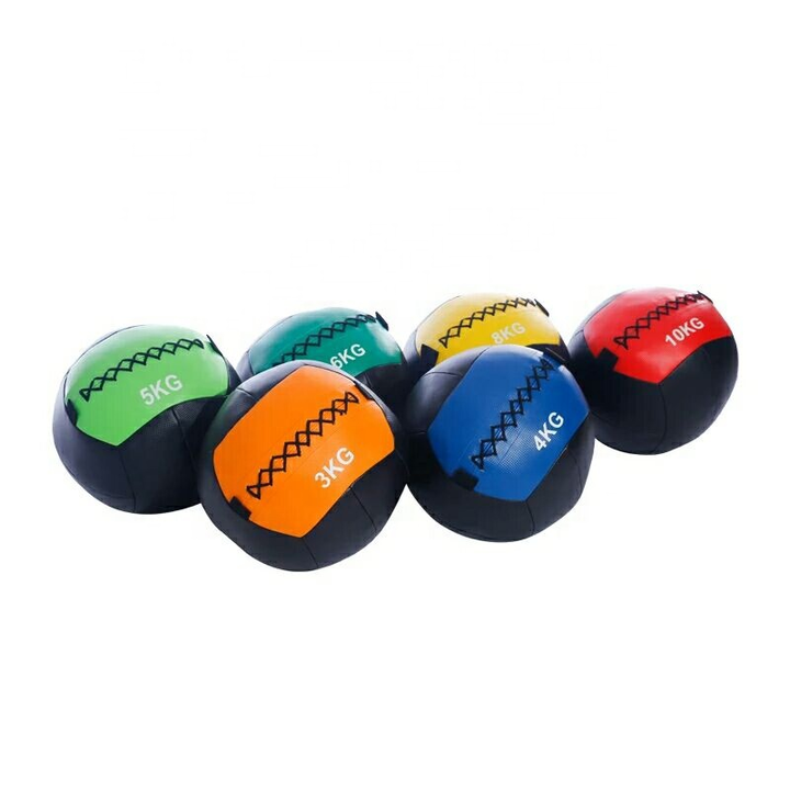 Premium Wall Medicine Ball – Adjustable 2-12kg Core Training Ball for CrossFit, Strength & Endurance – Empty, Fillable for 