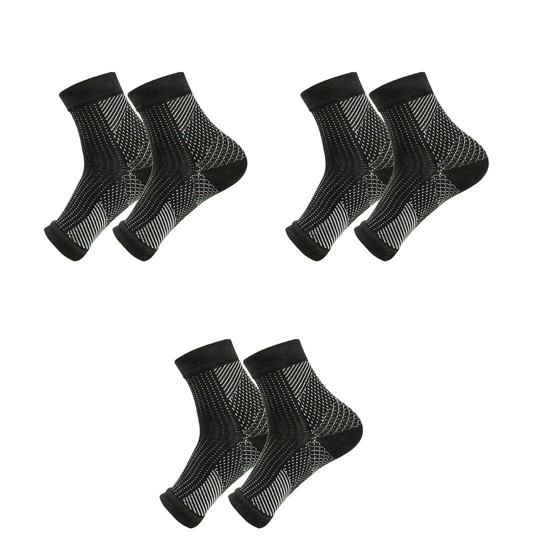 Premium Ankle Support Compression Sleeves – Breathable Sports Brace for Men & Women, Running & Outdoor Protection, 1/3/5 Pairs, Adjustable Fit, Comfortable Support