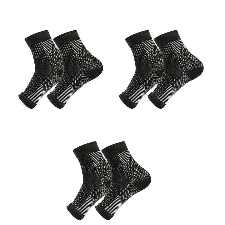 Premium Ankle Support Compression Sleeves – Breathable Sports Brace for Men & Women, Running & Outdoor Protection, 1/3/5 Pairs, Adjustable Fit, Comfortable Support