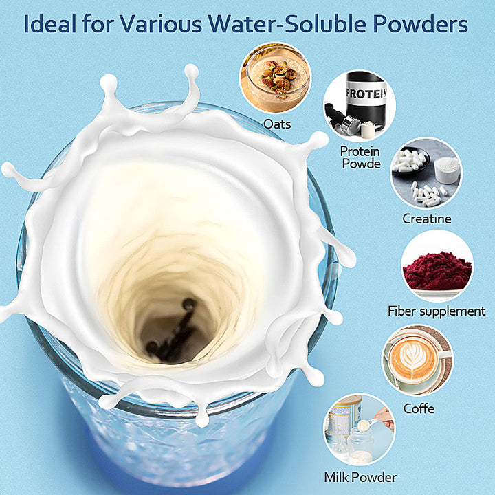 Premium 650ML Electric Protein Shaker Bottle – Automatic Mixing Cup with 7500RPM Motor – USB Rechargeable Blender for Smooth 