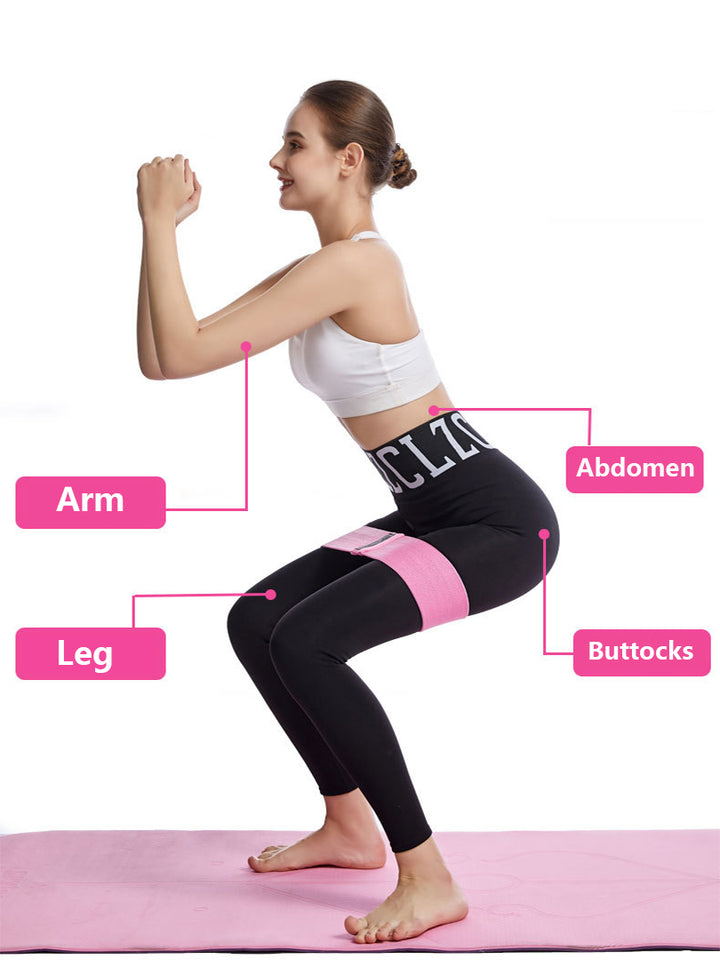 Premium Fitness Resistance Band – Hip Expander for Buttocks & Lower Body Workout, Elastic Squat Band for Home Gym, Yoga,