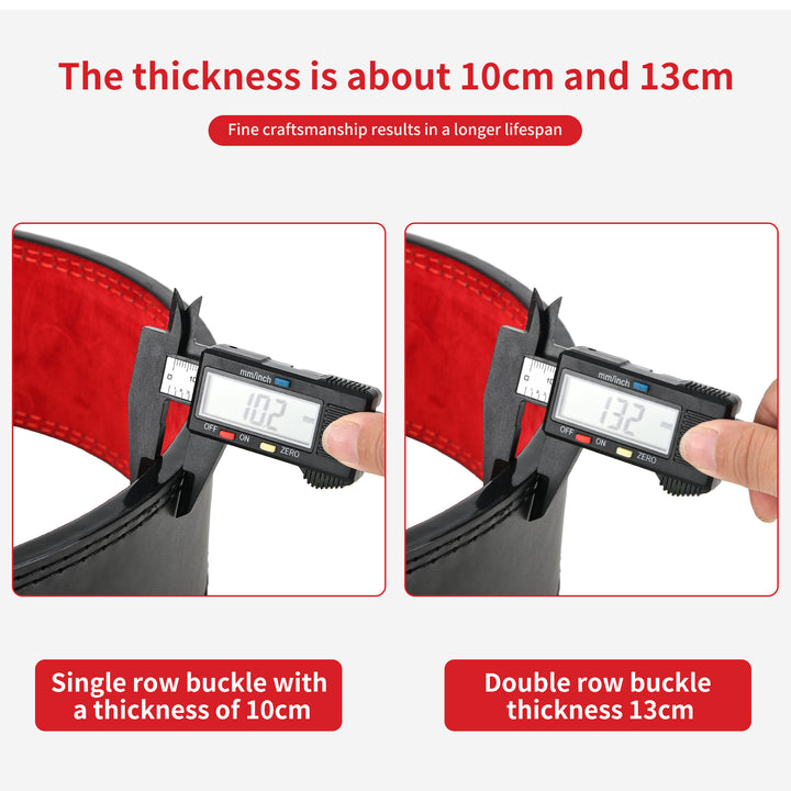 Premium Weightlifting Wide Belt – Fitness Protective Gear, Powerlifting Waist Support, Gym Barbell Squat Deadlift Belt,